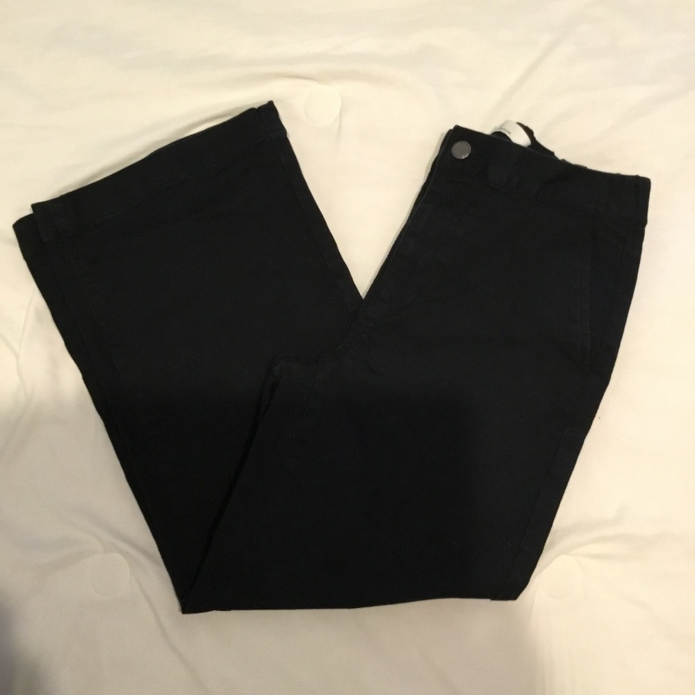 Oak + Fort Black Denim Pants Sz SP